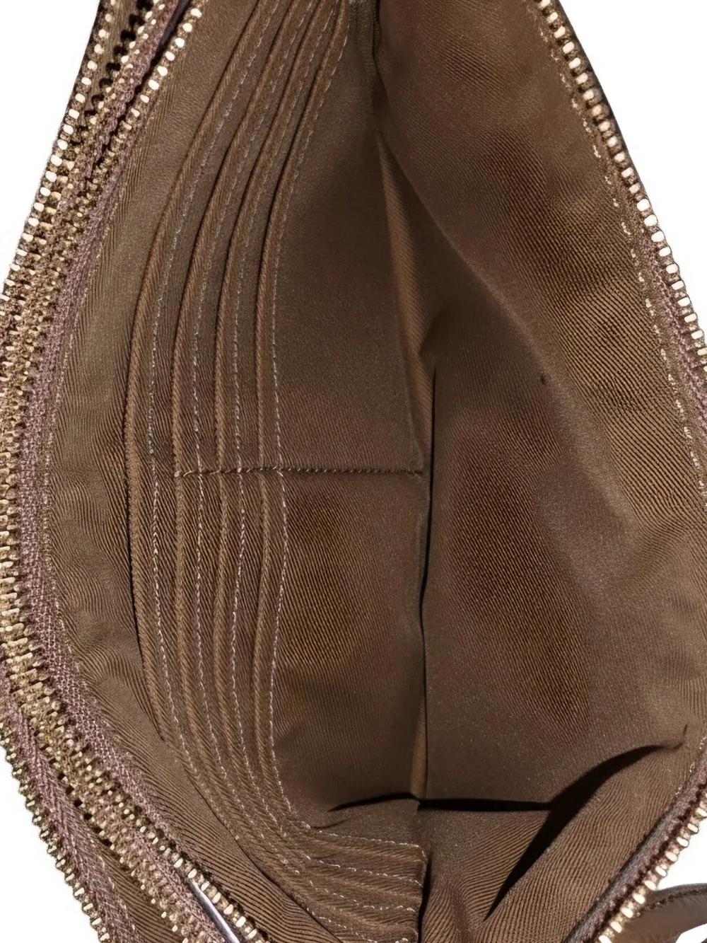 Coach Pebbled Leather Wristlet in Brown